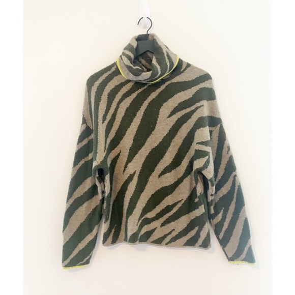 Rag Bone Kiki Funnel Neck Sweater Small 